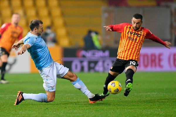 Benevento-Lazio 1-1, il tabellino