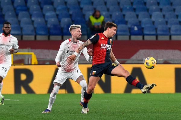Genoa, Luca Pellegrini: lesione all'adduttore, torna nel 2021