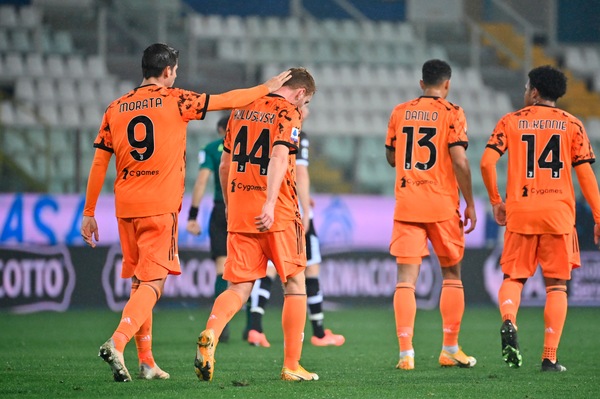 Juve, videochiamata dei calciatori ai bambini del Regina Margherita