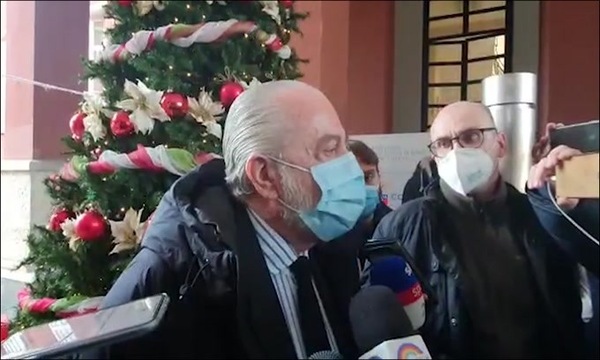 De Laurentiis: "Dovevo andare a Torino a contaminare la Juve?"
