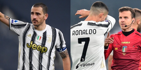 Juve ko, i tifosi attaccano Bonucci e promuovono Ronaldo: "Subito capitano"