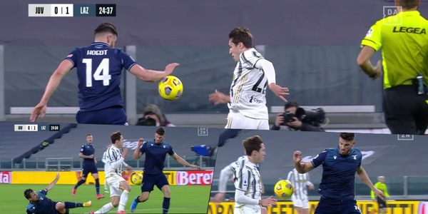 Juventus-Lazio, il precedente di Massa: Hoedt come Danilo