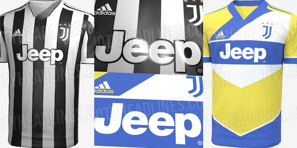 Nuove maglie Juve, trapelano le prime immagini