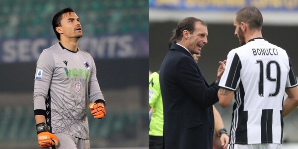 Audero: "Quel diverbio tra Bonucci e Allegri prima di Porto-Juve..."