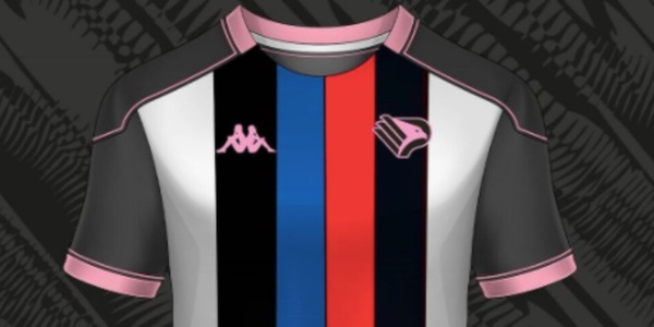 Pesce d’aprile Palermo: nuova maglia con i colori di Catania e Juve