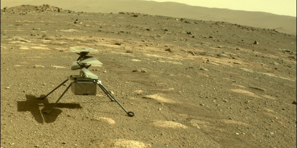 L'elicottero Nasa sopravvive alla prima notte su Marte