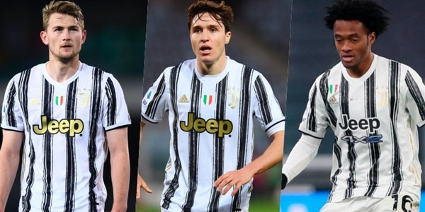 De Ligt, Chiesa e Cuadrado: i pilastri Juve dai quali ripartire