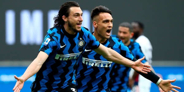 Inter-Cagliari 1-0: Darmian riporta il Milan a -11