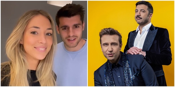 Morata e Alice sui social con Pio e Amedeo tra rolex e ciabatte...
