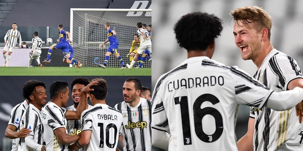 Doppietta show di Alex Sandro e De Ligt: la Juve rimonta il Parma
