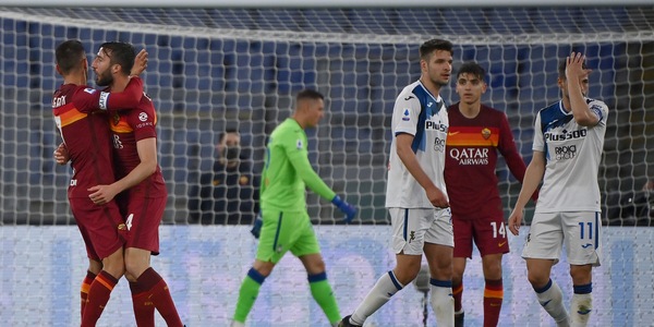 Gosens espulso, Atalanta ripresa dalla Roma: Malinovskyi non basta