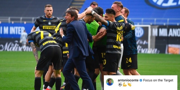 Conte, ecco l'appello all'Inter: "Concentrati sull'obiettivo"