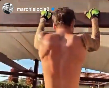 Marchisio, allenamento in quarantena
