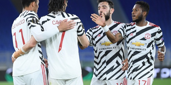 Roma-United 3-2: doppietta di Cavani, Pogba in finale di Europa League
