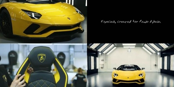 Dybala, ecco la sua nuova Lamborghini Aventador S Roadster