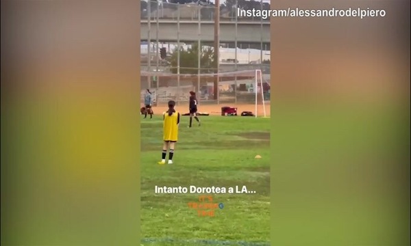 Gol di Del Piero! Non Alex, ma la figlia Dorotea