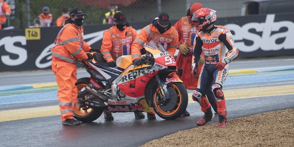 MotoGp, Puig: "Marquez voleva vincere in Francia, non si è perso durante lo stop"