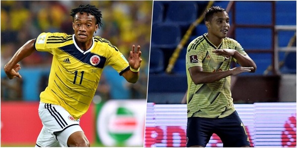 Cuadrado, Muriel e Zapata convocati dalla nazionale della Colombia