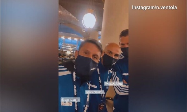 Ventola con Materazzi, Zanetti e Cambiasso: tra Triplete e Papeete