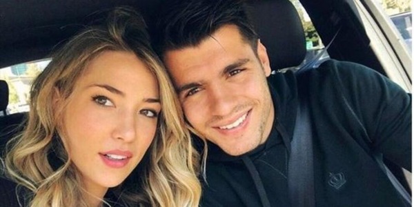 Morata, Alice Campello: "Se non fa gol mi arrivano messaggi su Instagram"
