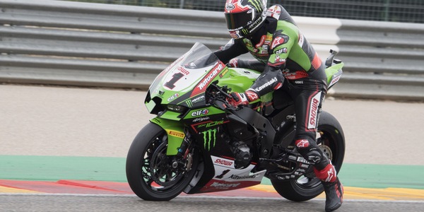 Superbike: Jonathan Rea vince gara 1 ad Aragon