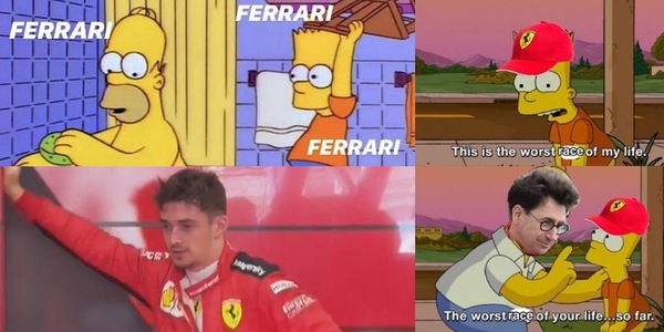 Ferrari, Leclerc non parte: i social si scatenano