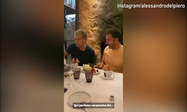 Del Piero a lezioni di tattica con un maestro d'eccezione