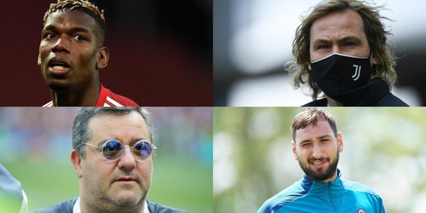Juve, Donnarumma e Pogba ma non solo: i nomi di Raiola e Nedved