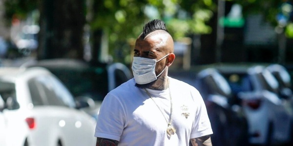 Cile, Vidal positivo al Covid: ricoverato in ospedale