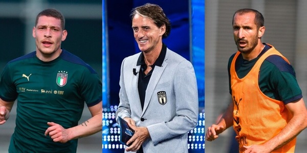 I numeri di maglia dell'Italia per gli Europei