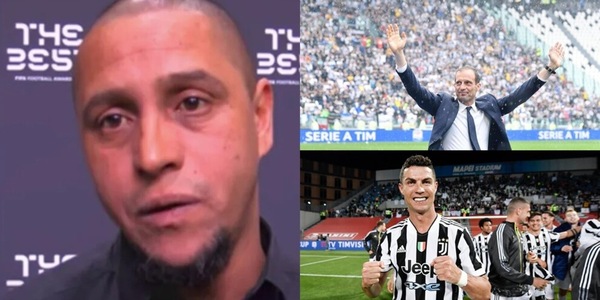 Roberto Carlos: "Futuro CR7? È contento alla Juve. Allegri tecnico moderno"
