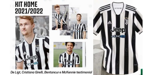 Juve, prima maglia 2021-2022: dov’è Cristiano Ronaldo?