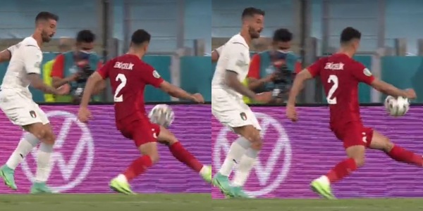 Turchia-Italia: Celik di mano, rigore negato agli Azzurri!
