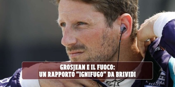 Grosjean domatore di fiamme: spegne un altro incendio e attira la curiosità dei pompieri francesi