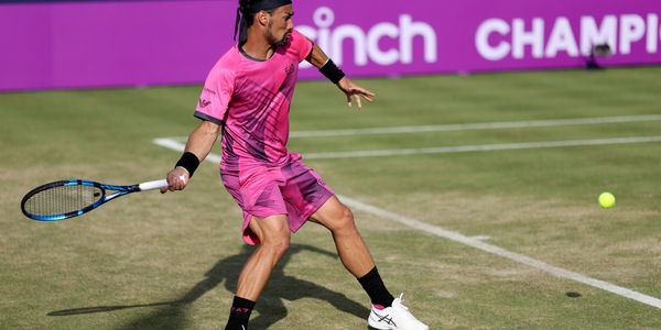 Fognini parte bene nell'Atp Queen's: battuto Lu Yen-Hsun