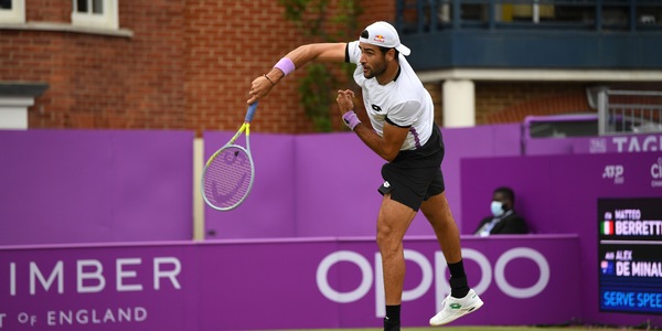 Queen's: Berrettini vola in finale, sconfitto De Minaur!