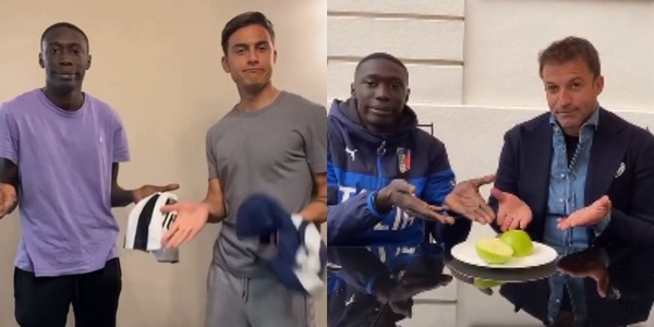 Khaby Lame, Dybala e Del Piero: anche il re dei social tifa Juve