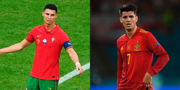 Cristiano Ronaldo e Morata, oltre i gol è crisi a Euro 2020