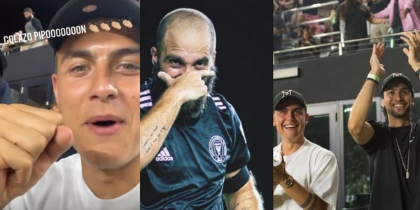 Higuain show: Dybala mask dopo il gol. E la Joya esulta così