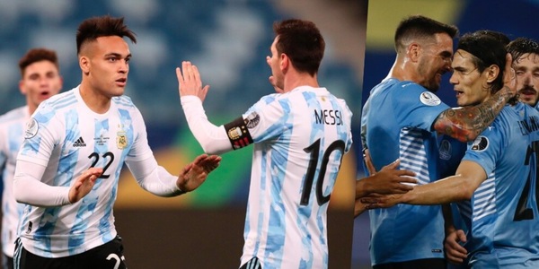 Coppa America: Messi trascina l'Argentina, Cavani fa gioire l'Uruguay