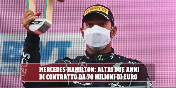 Hamilton, amore eterno alla Mercedes: nuovo accordo per blindare il suo futuro ritiro