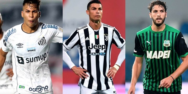 Juve, Kaio Jorge con Ronaldo e Locatelli