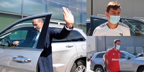 Juve, parte l'Allegri-bis: primo giorno di raduno
