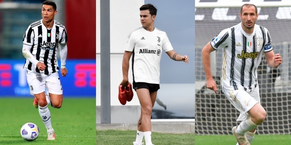 Ronaldo, Dybala, Chiellini: Juve, situazione contratti
