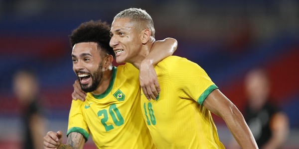 Tokyo 2020, Kessié in gol con la Costa d'Avorio. Tris di Richarlison