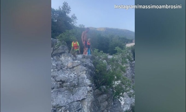 Massimo Ambrosini e il volo della "paura"