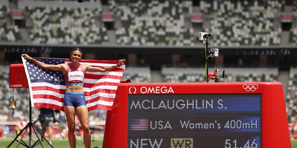 Tokyo 2020, McLaughlin da sogno nei 400 ostacoli: record e oro
