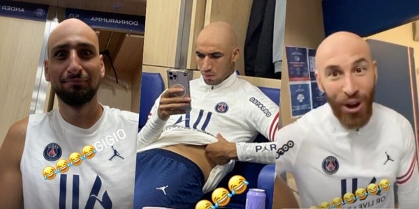 Psg calvo: anche Donnarumma e Hakimi vittime dello scherzo!