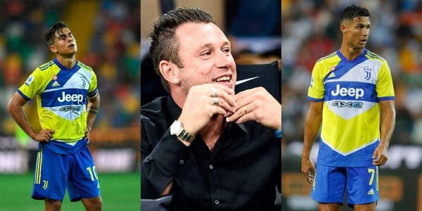 Cassano attacca la Juve: "Dybala senza personalità e Ronaldo..."