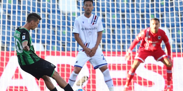 Sassuolo-Sampdoria 0-0: Audero vola e salva D'Aversa